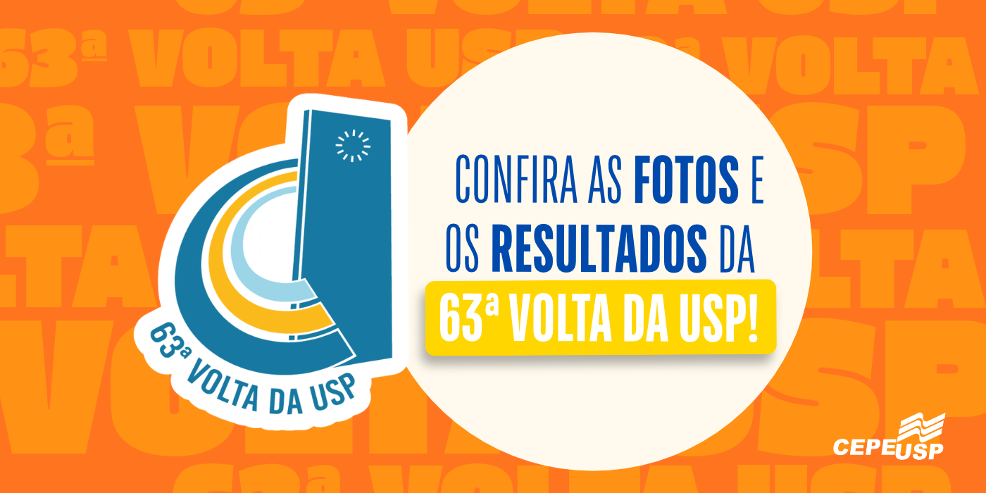 Fotos e Resultados da 63ª Volta da USP!